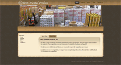 Desktop Screenshot of bestorientalproduce.com